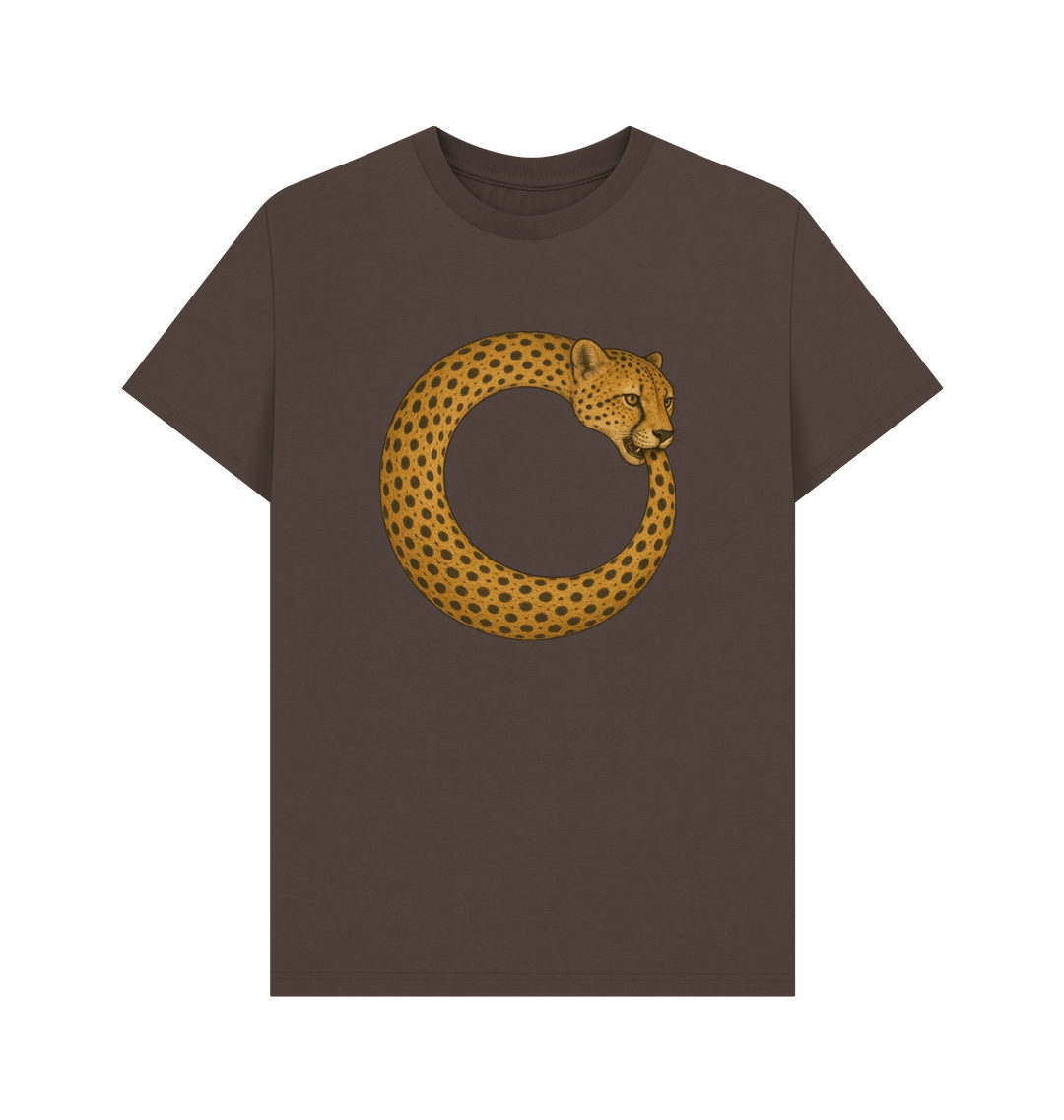 Chocolate Printed T-shirt Front