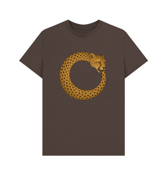 Chocolate Printed T-shirt Front