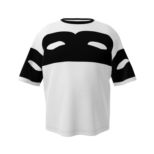 Contrado Holyghost Z3 men's oversized T-shirt in black, featuring bold graphic design and comfortable fit.