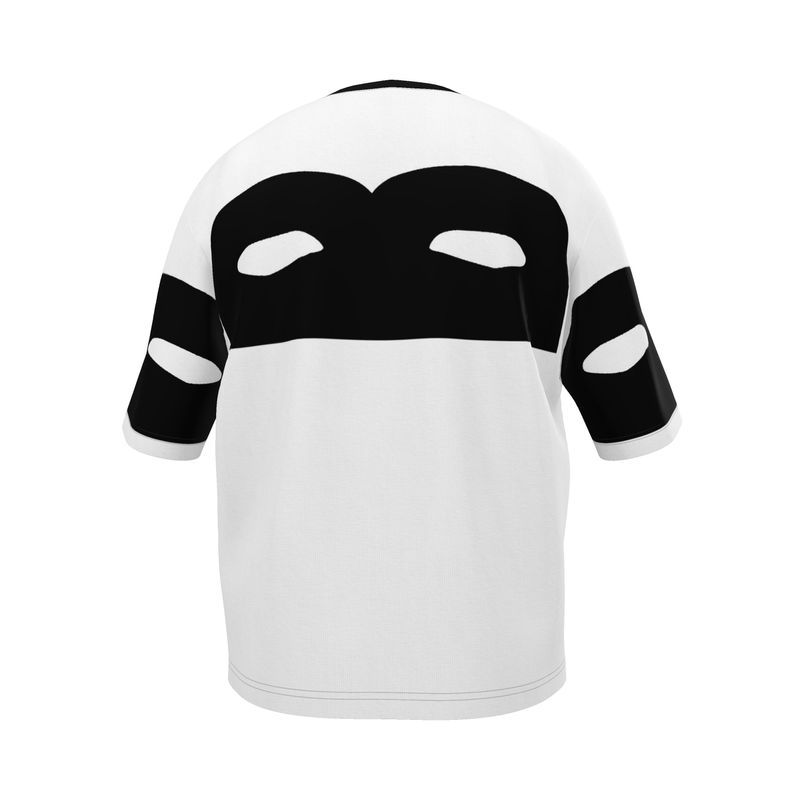 Contrado Holyghost Z3 men's oversized T-shirt in black, featuring bold graphic design and relaxed fit.