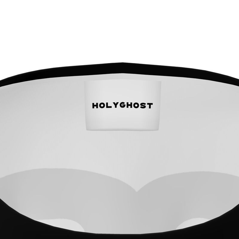 Contrado Holyghost Z3 men's oversized T-shirt in black with graphic design, casual fit, and comfortable fabric.