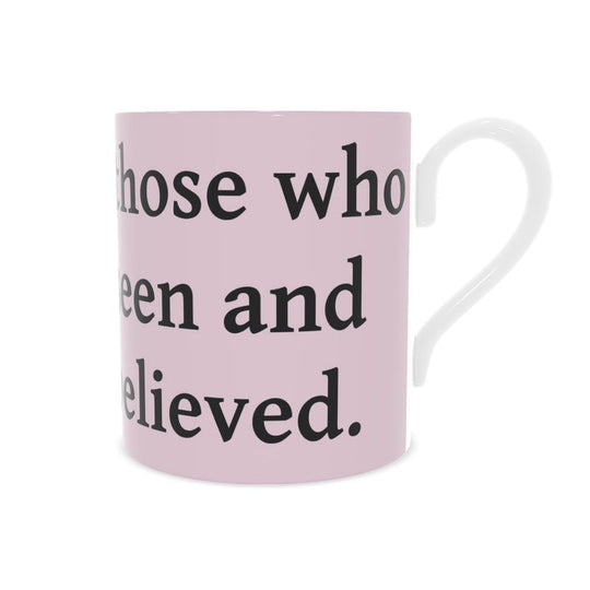 Contrado S.D.L.V. Bone China Mug with a smooth white finish and classic shape, ideal for hot beverages.