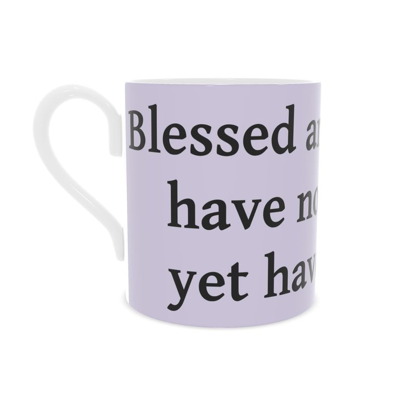 Contrado S.D.L.V. Bone China Mug with sleek design, white ceramic body, and smooth handle, perfect for hot beverages.