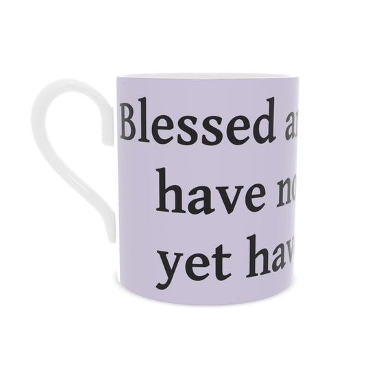 Contrado S.D.L.V. Bone China Mug with sleek design, white ceramic body, and smooth handle, perfect for hot beverages.