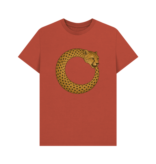 Afrociaga Leopard Ouroboro T-Shirt - Erik Of London Limited