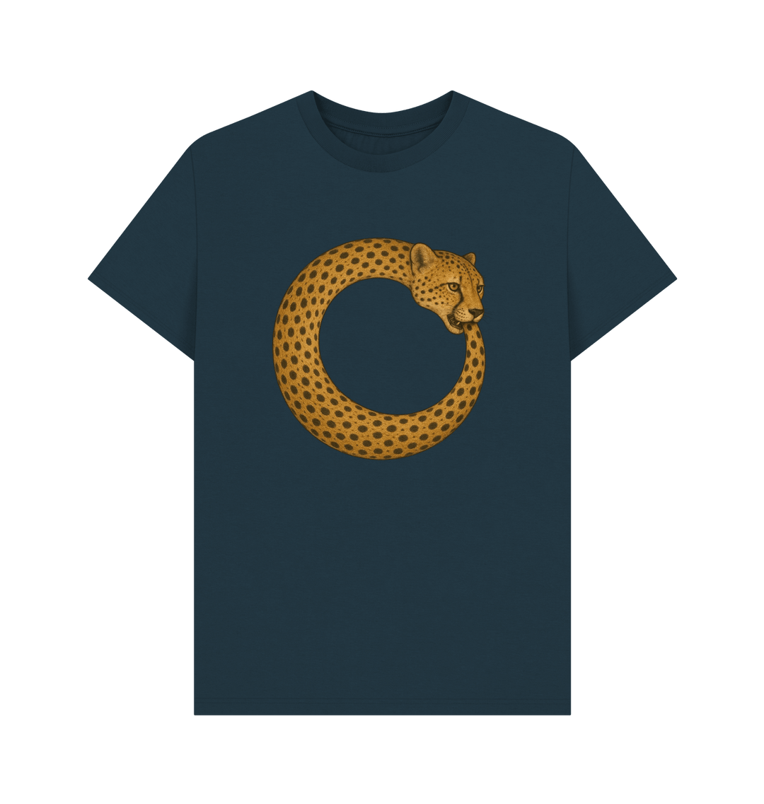 Afrociaga Leopard Ouroboro T-Shirt - Erik Of London Limited