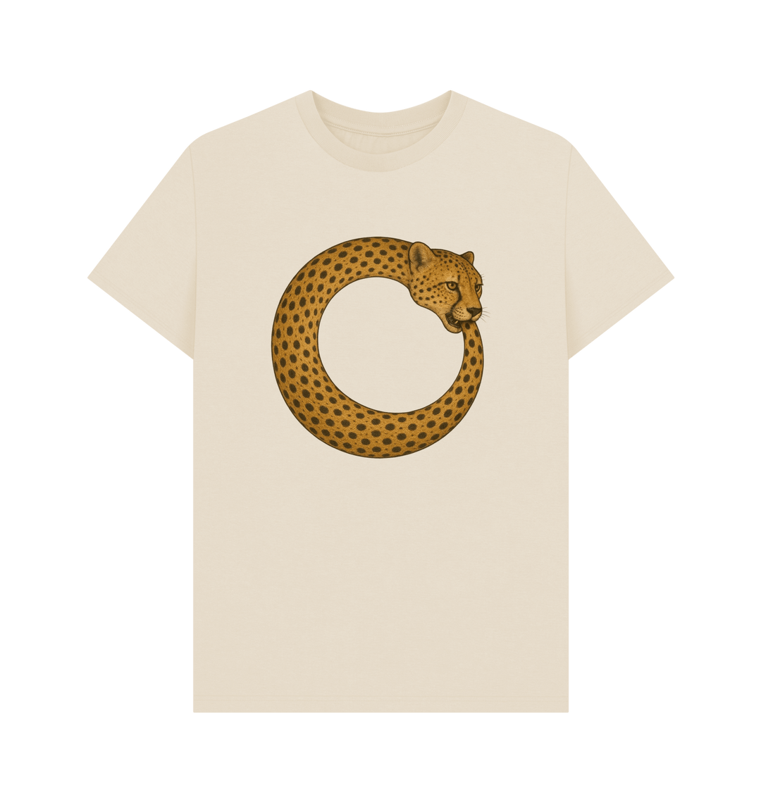 Afrociaga Leopard Ouroboro T-Shirt - Erik Of London Limited
