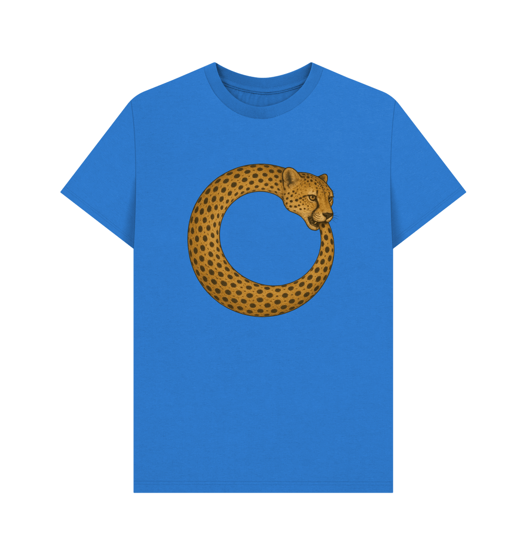 Afrociaga Leopard Ouroboro T-Shirt - Erik Of London Limited