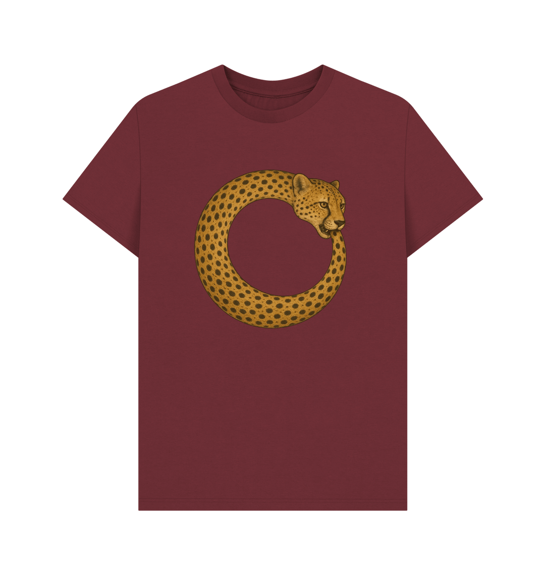 Afrociaga Leopard Ouroboro T-Shirt - Erik Of London Limited