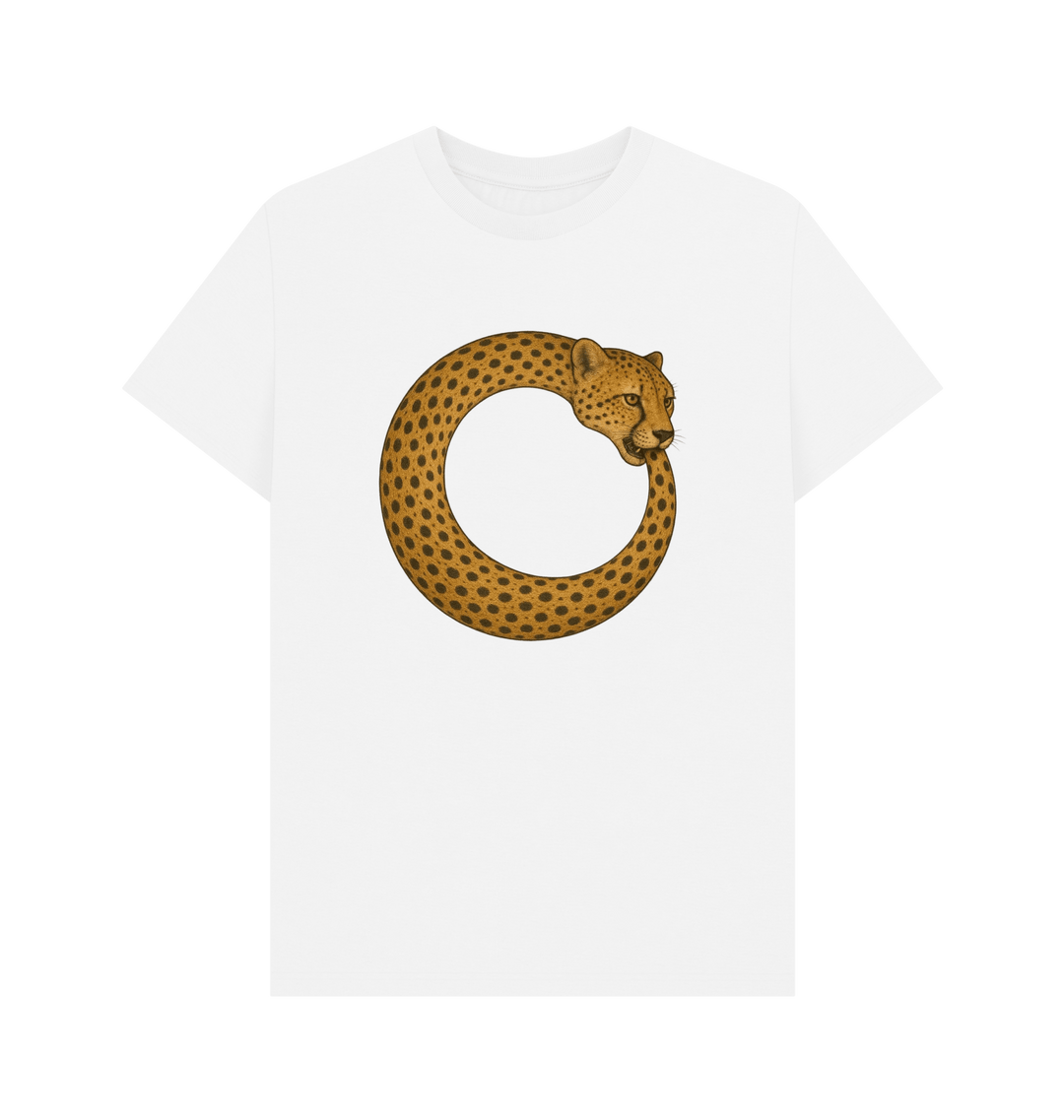 Afrociaga Leopard Ouroboro T-Shirt - Erik Of London Limited