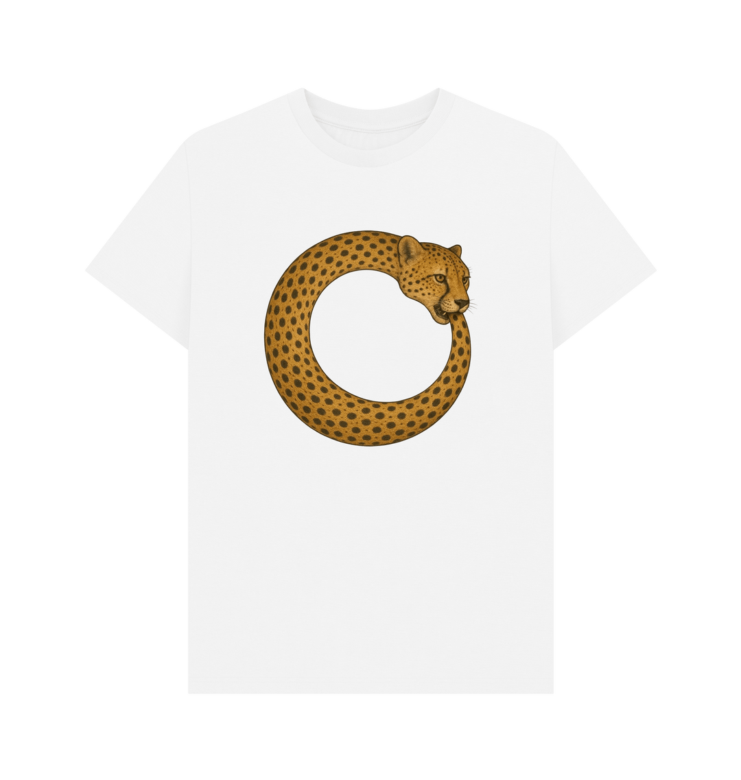 White Printed T-shirt Front
