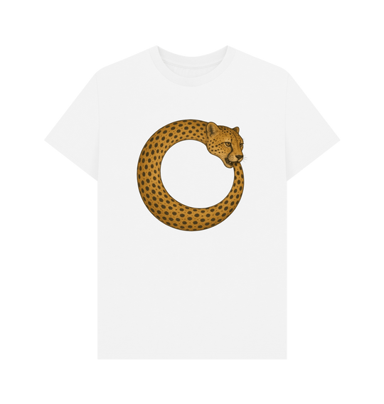 White Printed T-shirt Front