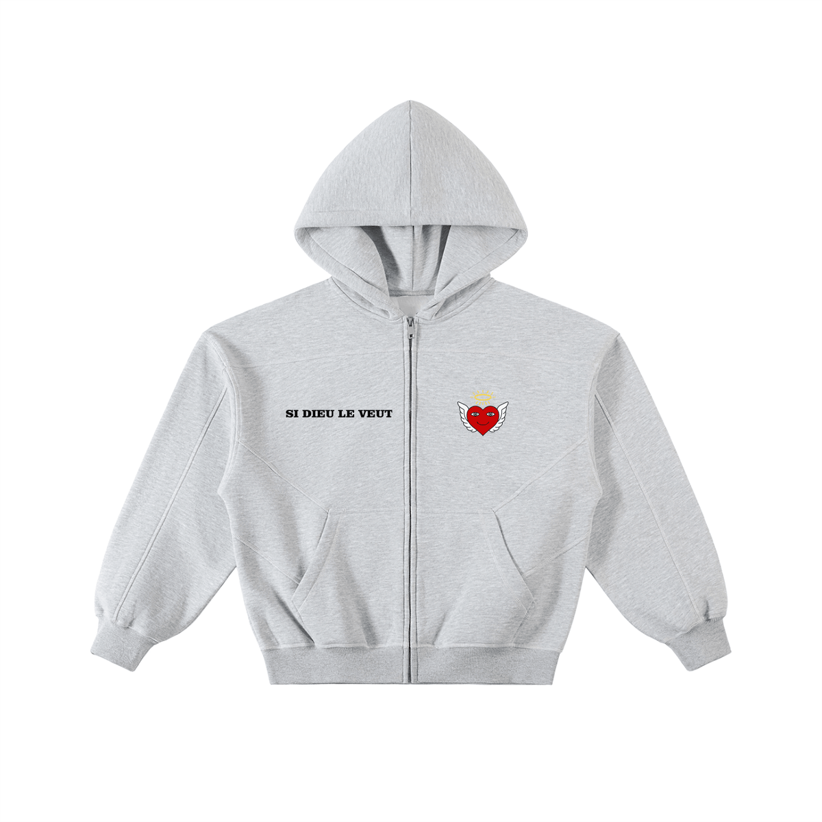 S.D.L.V. Chérubin Zip Hoodie - Erik Of London Limited