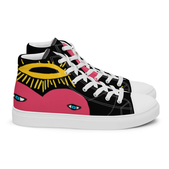 S.D.L.V. High Top Canvas shoes - Erik Of London Limited