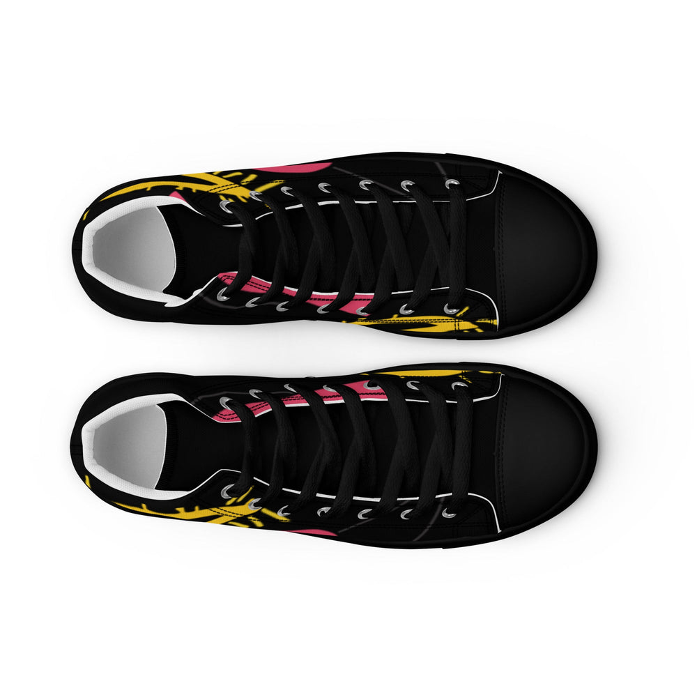 S.D.L.V. High Top Canvas shoes - Erik Of London Limited