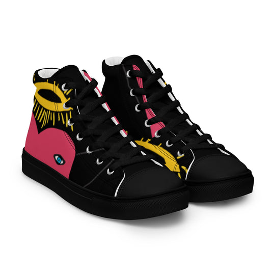 S.D.L.V. High Top Canvas shoes - Erik Of London Limited