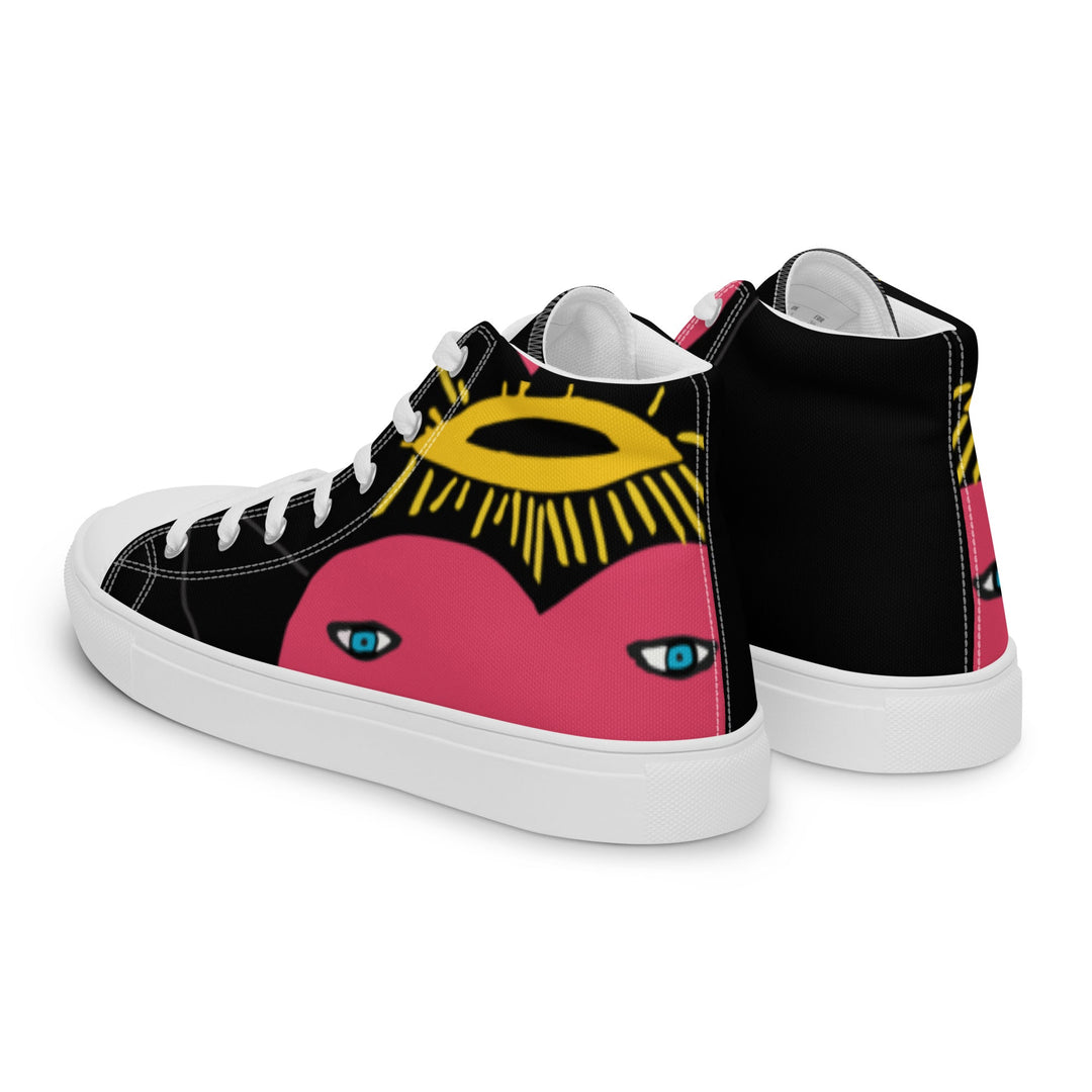 S.D.L.V. High Top Canvas shoes - Erik Of London Limited