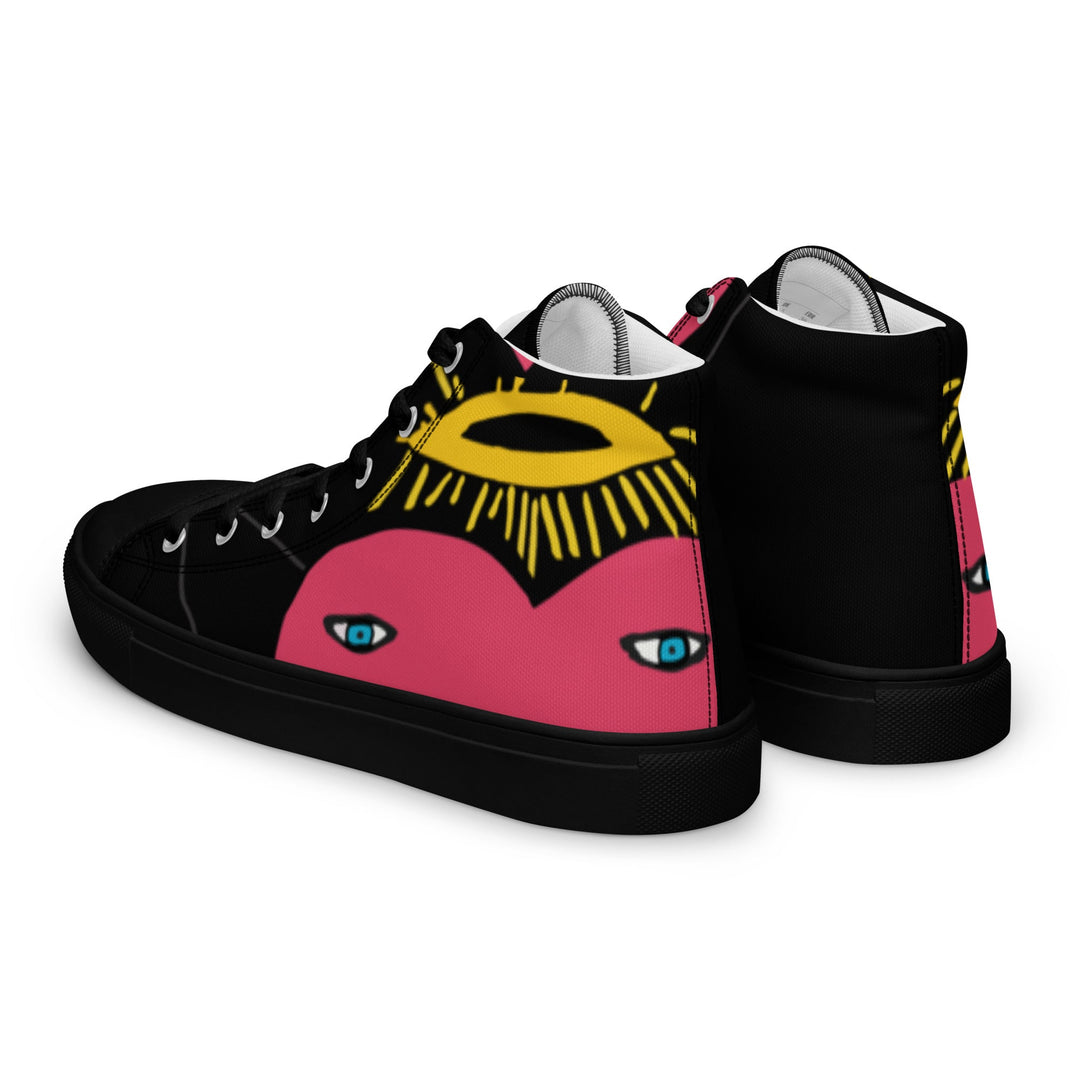 S.D.L.V. High Top Canvas shoes - Erik Of London Limited