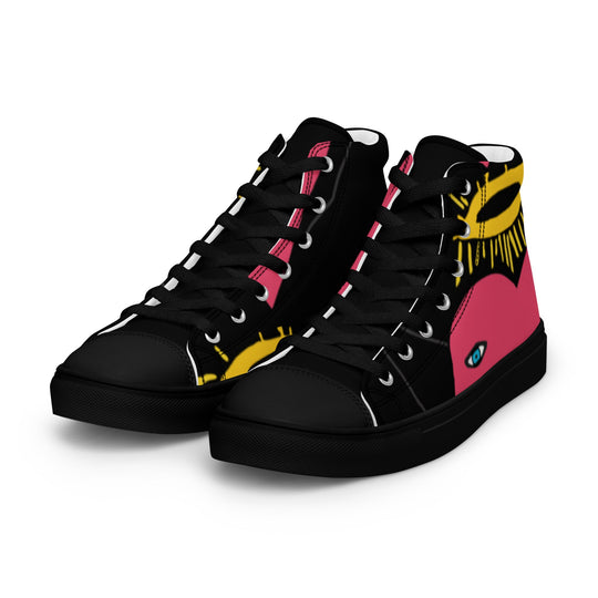 S.D.L.V. High Top Canvas shoes - Erik Of London Limited