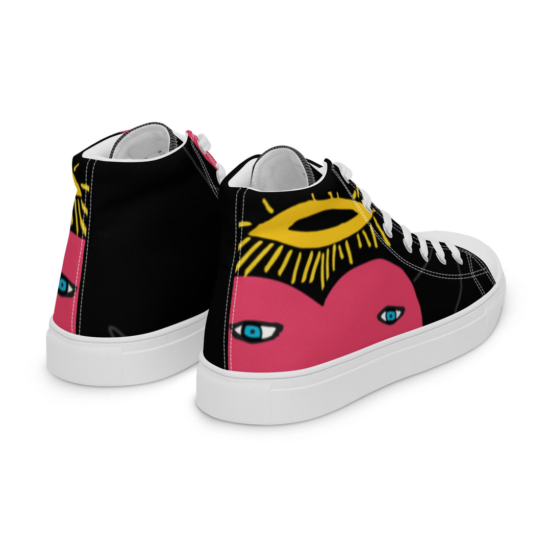 S.D.L.V. High Top Canvas shoes - Erik Of London Limited