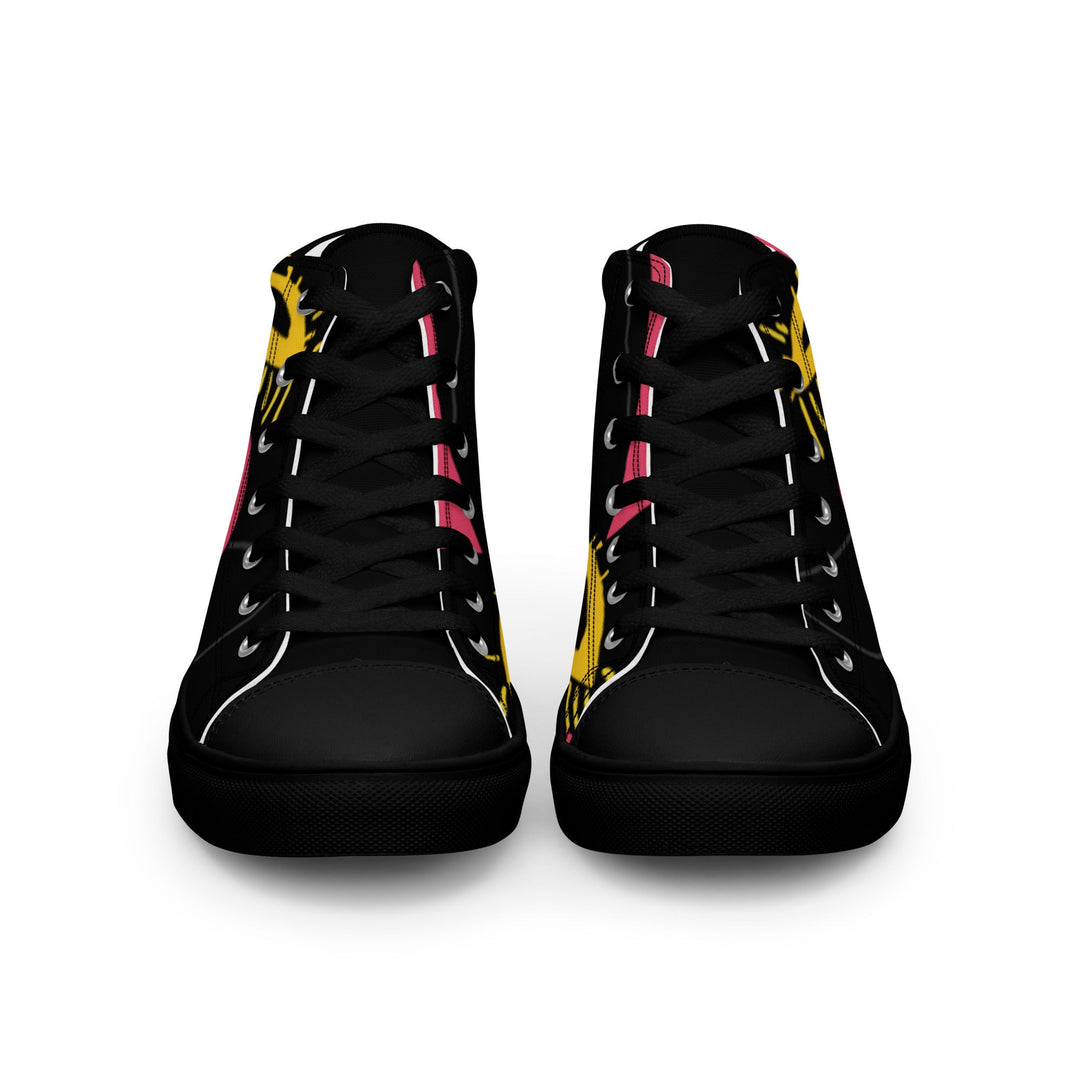 S.D.L.V. High Top Canvas shoes - Erik Of London Limited