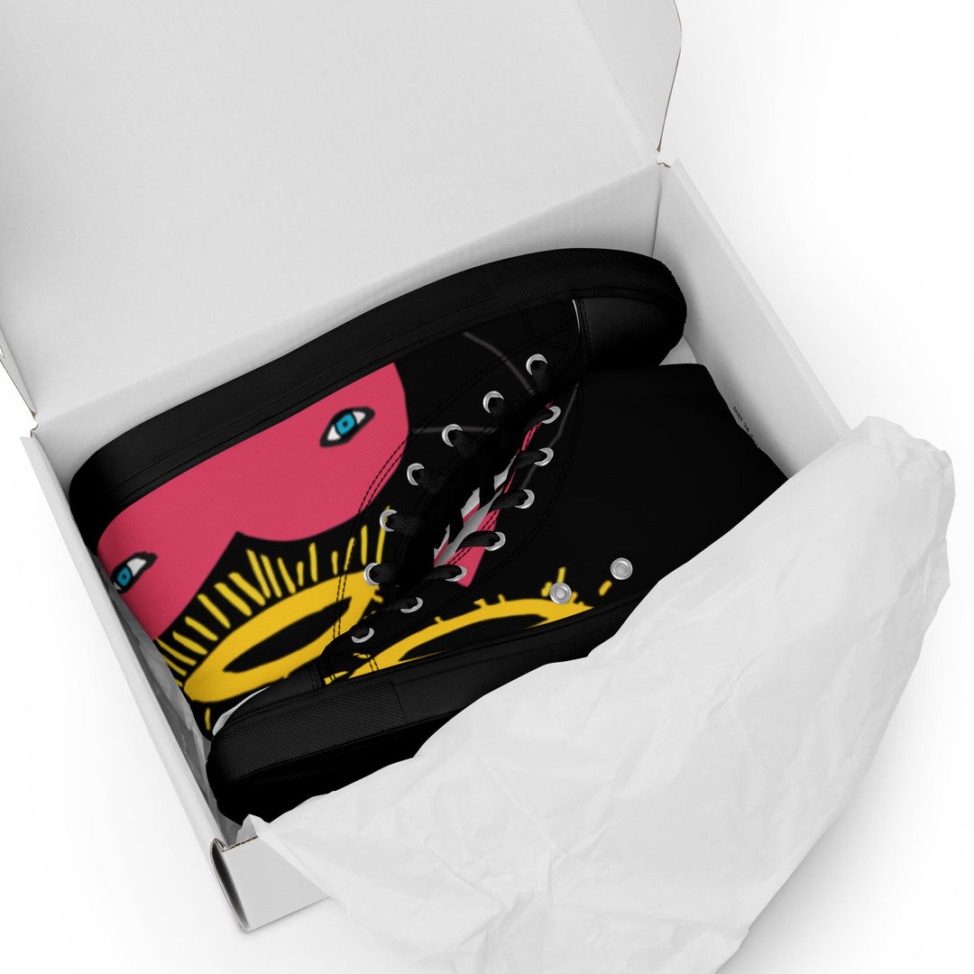 S.D.L.V. High Top Canvas shoes - Erik Of London Limited