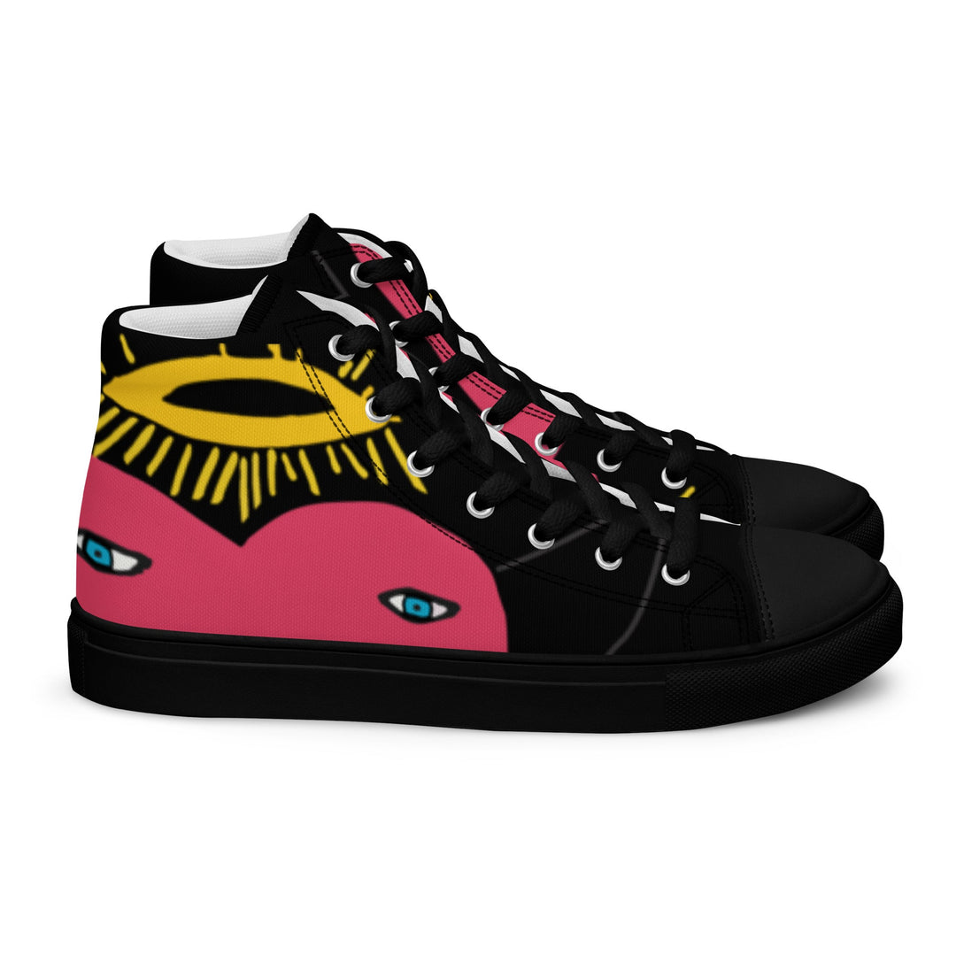 S.D.L.V. High Top Canvas shoes - Erik Of London Limited
