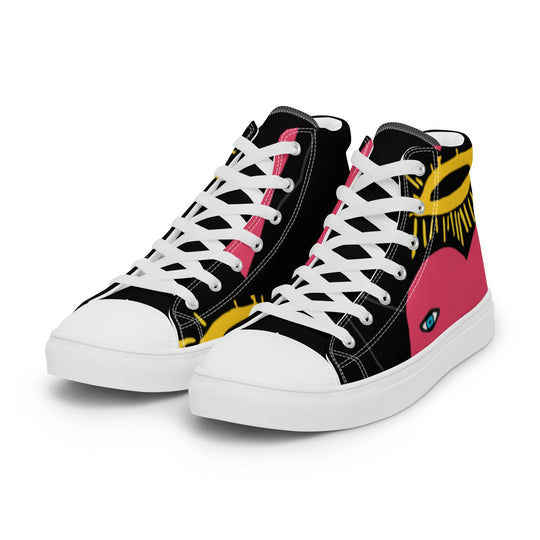 S.D.L.V. High Top Canvas shoes - Erik Of London Limited