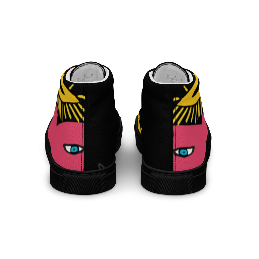S.D.L.V. High Top Canvas shoes - Erik Of London Limited