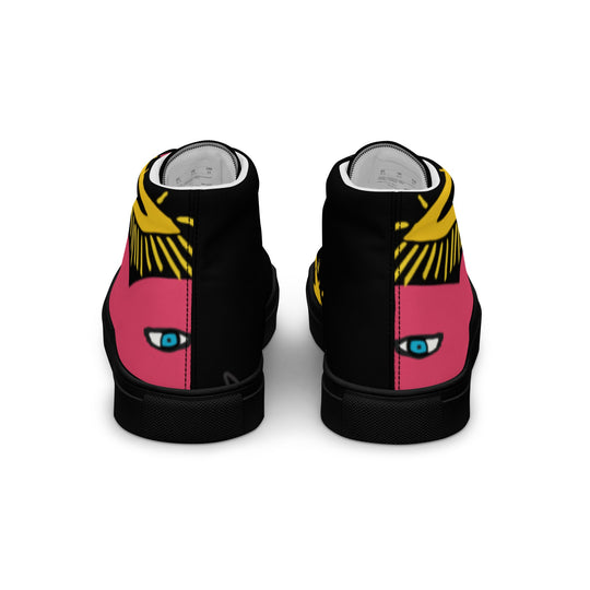 S.D.L.V. High Top Canvas shoes - Erik Of London Limited