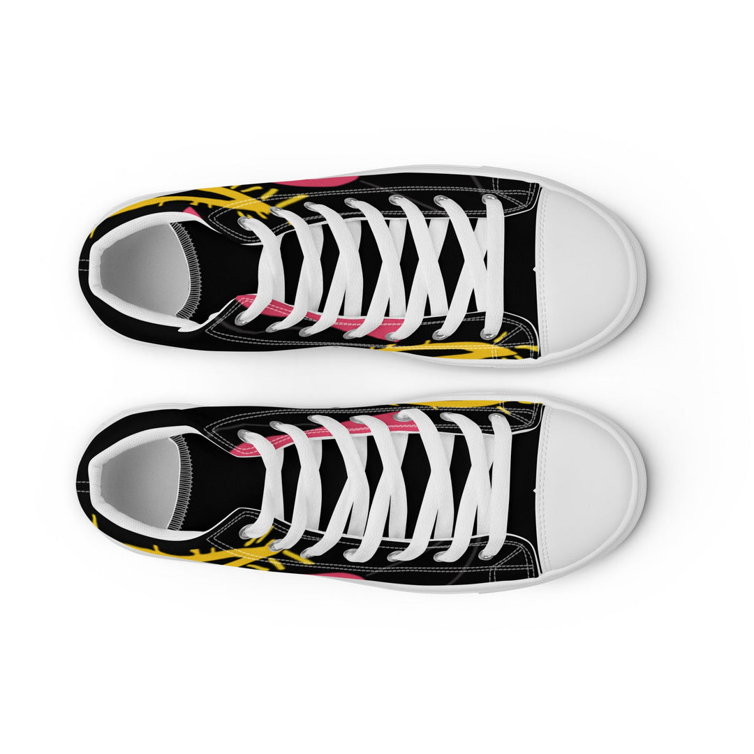 S.D.L.V. High Top Canvas shoes - Erik Of London Limited