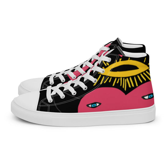 S.D.L.V. High Top Canvas shoes - Erik Of London Limited