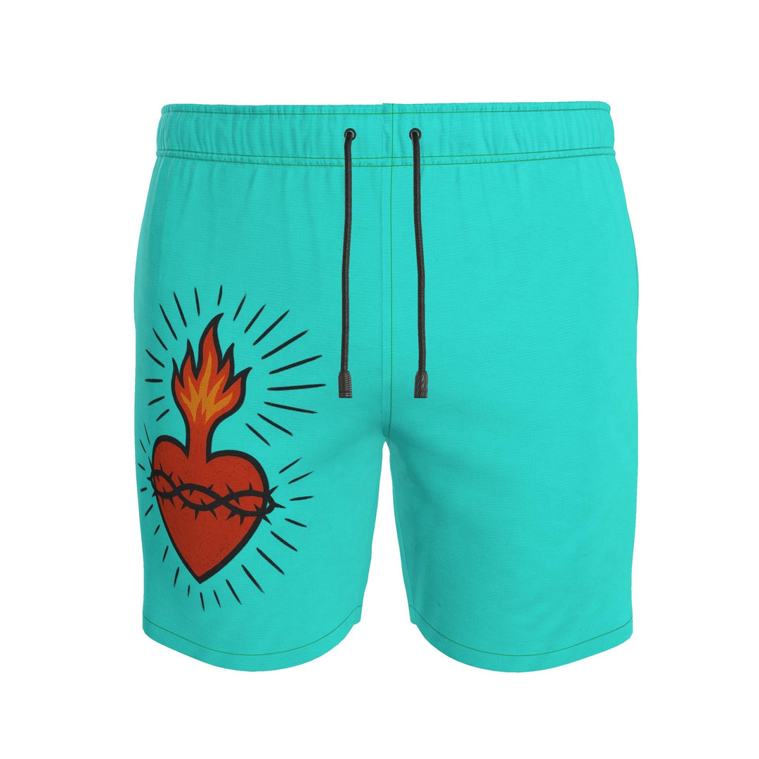 S.D.L.V. Sacred Heart Swimming Shorts - Erik Of London Limited