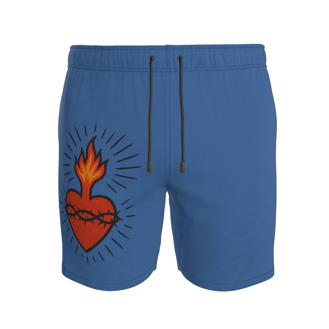 S.D.L.V. Sacred Heart Swimming Shorts - Erik Of London Limited