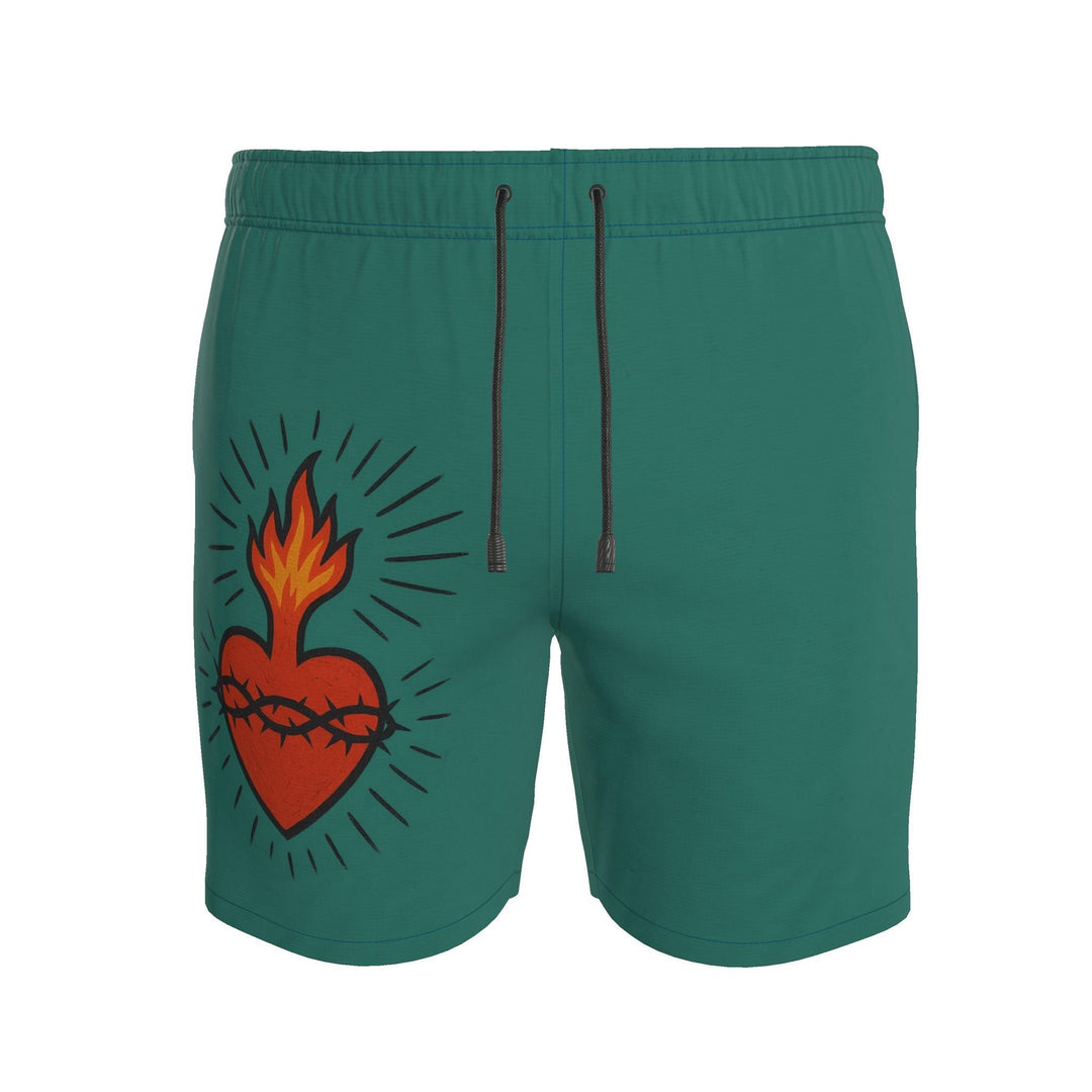 S.D.L.V. Sacred Heart Swimming Shorts - Erik Of London Limited