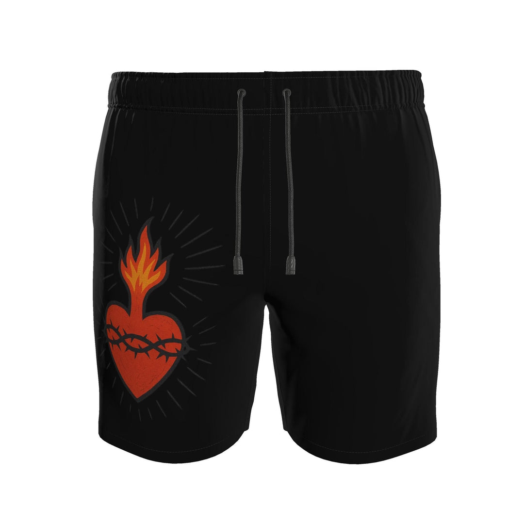 S.D.L.V. Sacred Heart Swimming Shorts - Erik Of London Limited