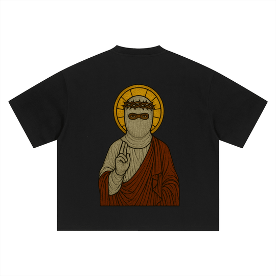 S.D.L.V. Thief-In-The-Night Oversized T-Shirt - Erik Of London Limited